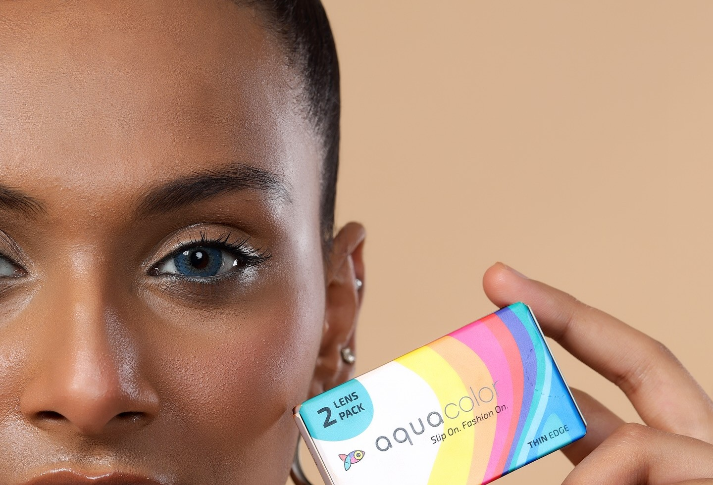 Blue Colored Contacts